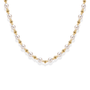 Ashlyn | Gold Filled Beaded Necklace with Pearls - Bara Boheme