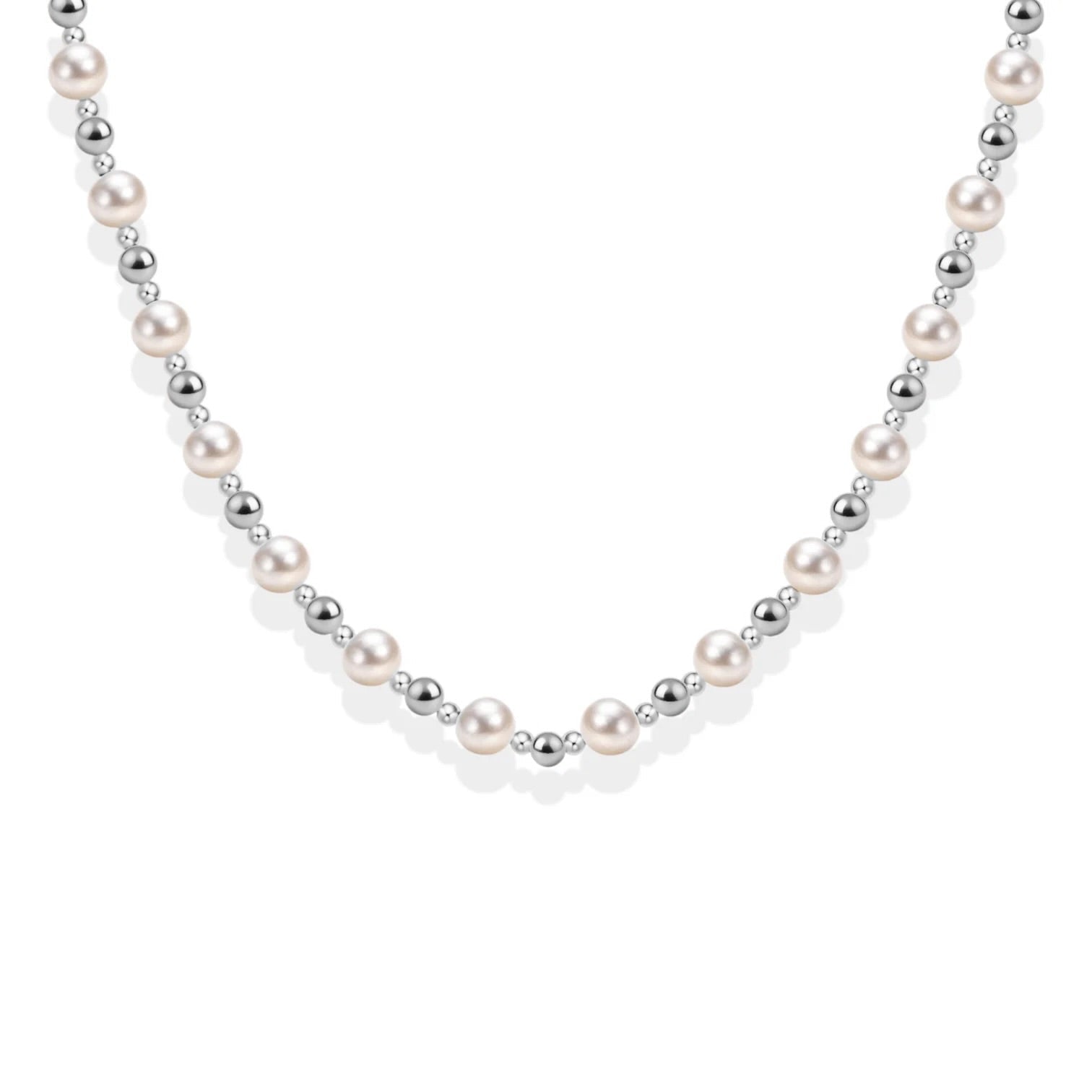 Ashlyn | Gold Filled Beaded Necklace with Pearls - Bara Boheme