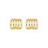 Aster | Gold Hoop Earrings - Bara Boheme