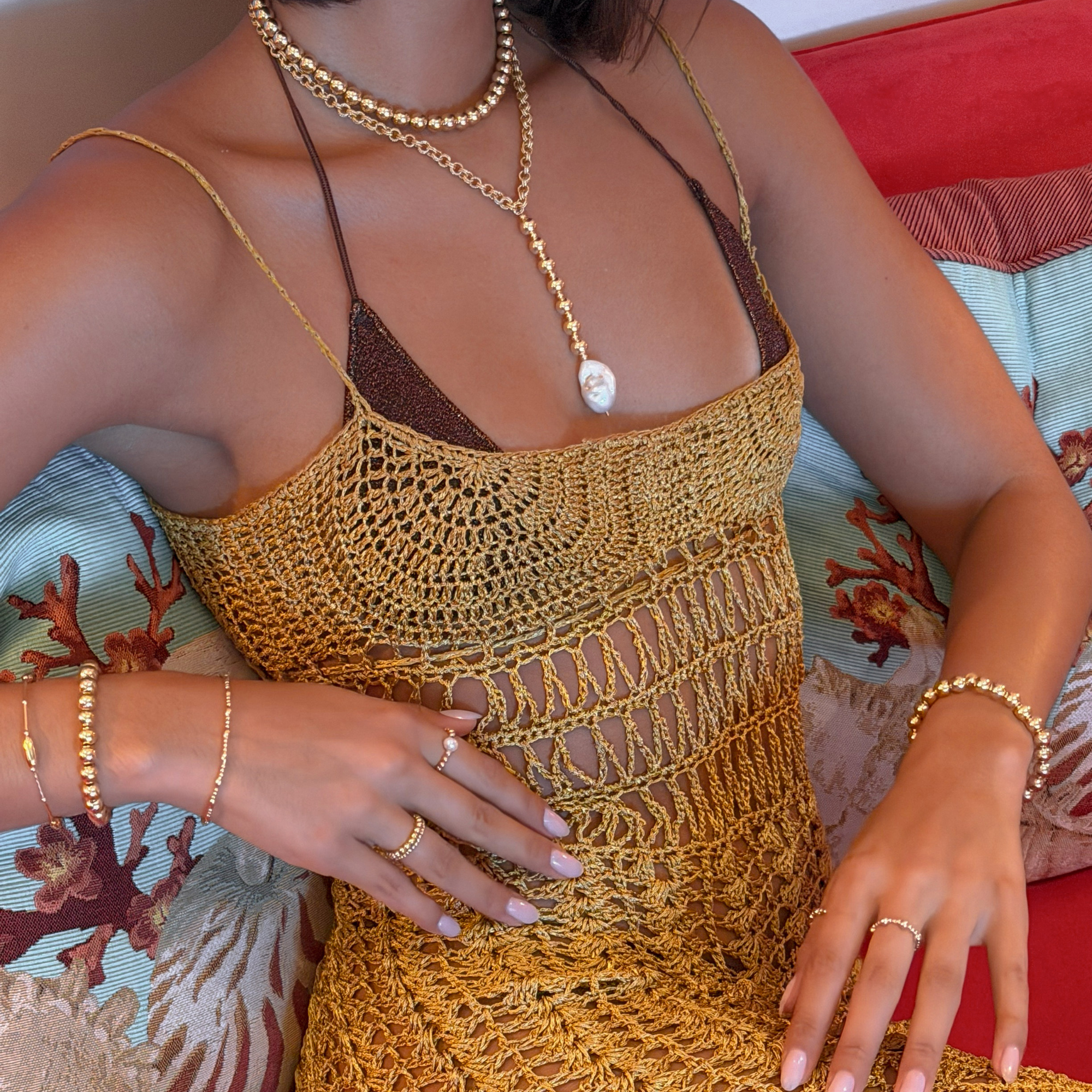 Atalya Pearl Necklace - Bara Boheme