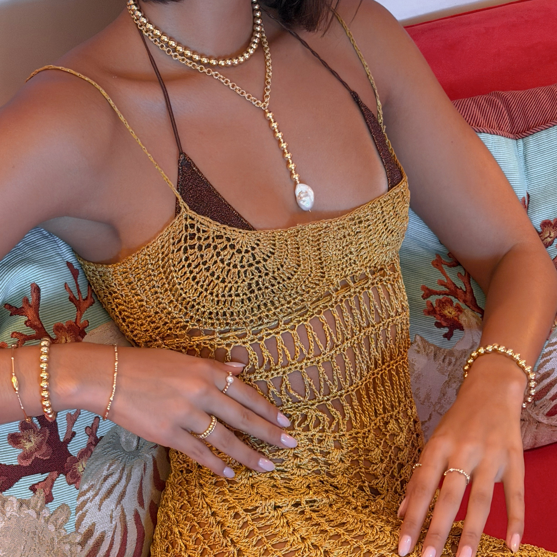 Atalya Pearl Necklace - Bara Boheme