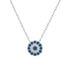 Athena | Pave Evil Eye Necklace - Bara Boheme
