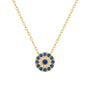 Athena | Pave Evil Eye Necklace - Bara Boheme