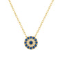 Athena | Pave Evil Eye Necklace