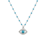 Atlas | Dotted Evil Eye Necklace - Bara Boheme