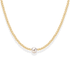 Audrey | Gold Filled Beaded Necklace with Pearls - Bara Boheme