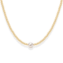 Audrey | Gold Filled Beaded Necklace with Pearls - Bara Boheme