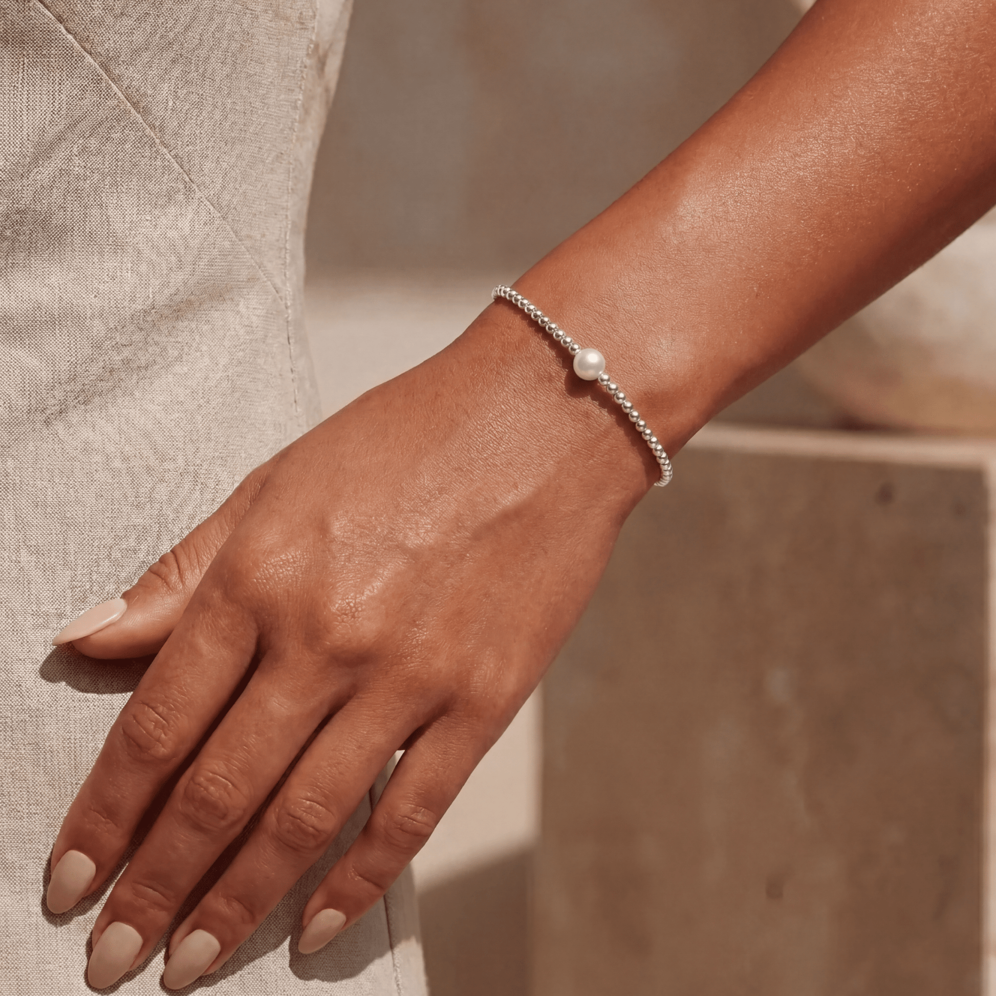 Audrey Pearl Beaded Bracelet - Bara Boheme