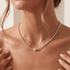 Audrey Pearl Beaded Necklace - Bara Boheme