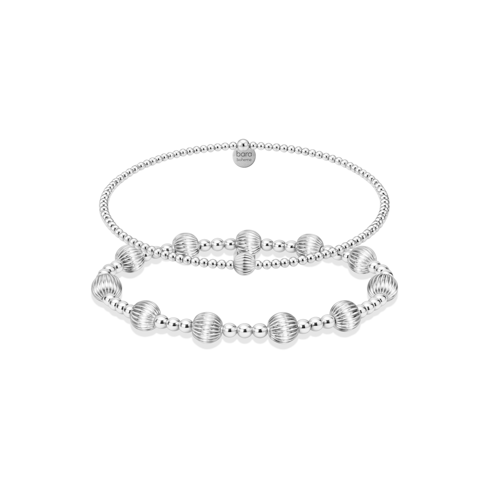 Aura Beaded Bracelet Duo Stack - Bara Boheme