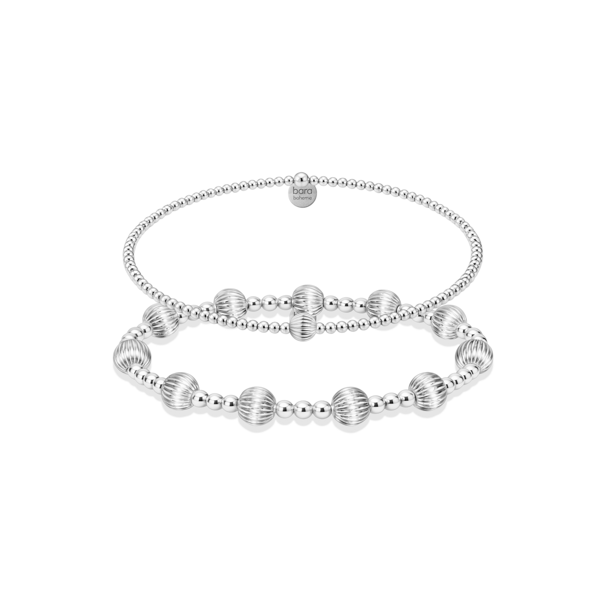 Aura Beaded Bracelet Duo Stack - Bara Boheme