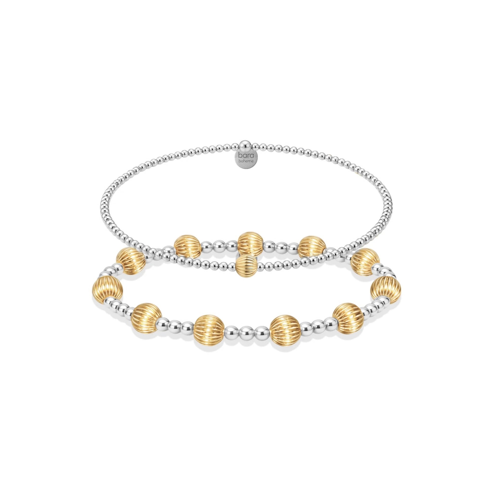 Aura Beaded Bracelet Duo Stack - Bara Boheme