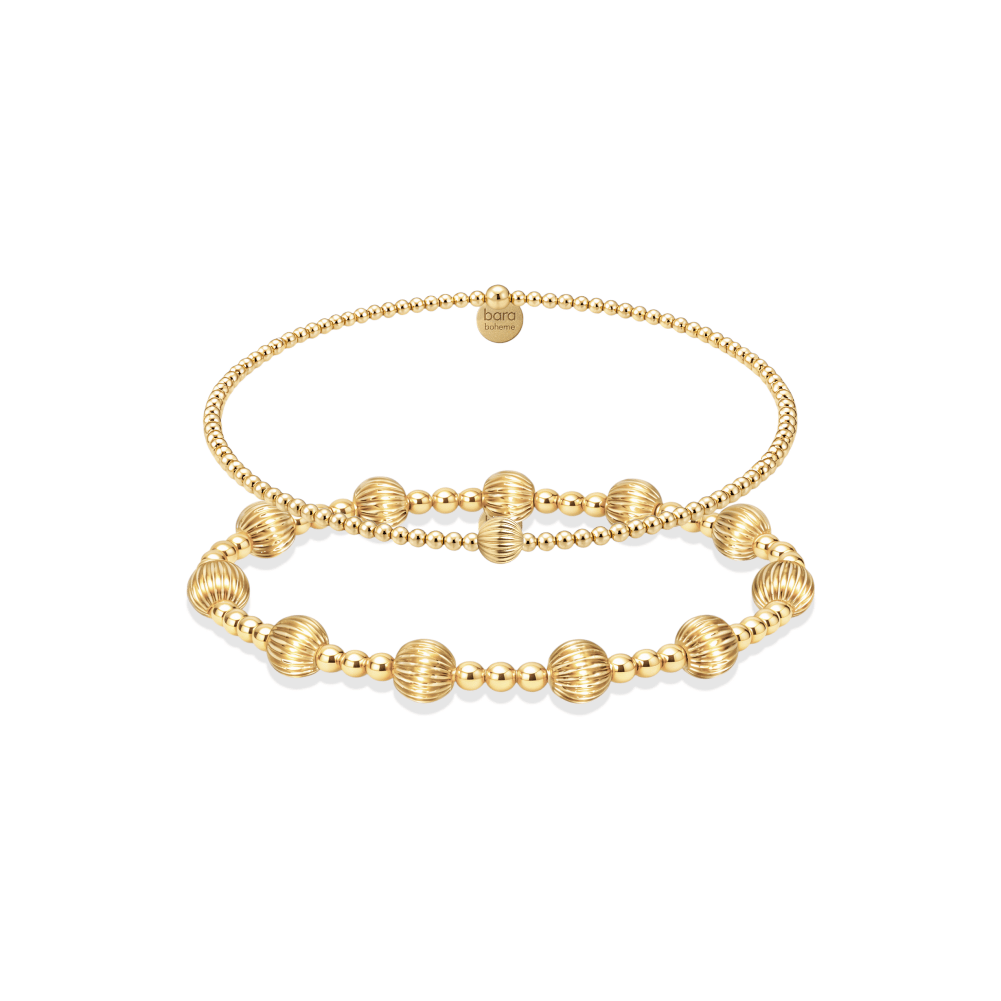 Aura Beaded Bracelet Duo Stack - Bara Boheme