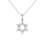 Aviva | Star of David Pave Necklace - Bara Boheme