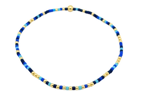 COLORFUL 8 | Colorful Beads with 14K gold Filled Beads Bracelets