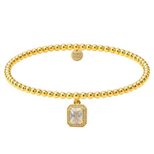 gold filled beaded bracelet
