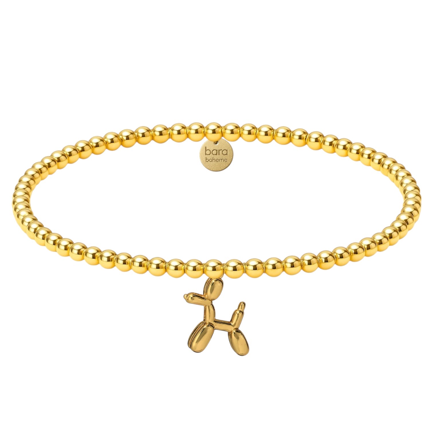 balloon dog charm bracelet