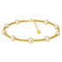 Bara | Gold Filled Beaded Anklet With Pearls - Bara Boheme