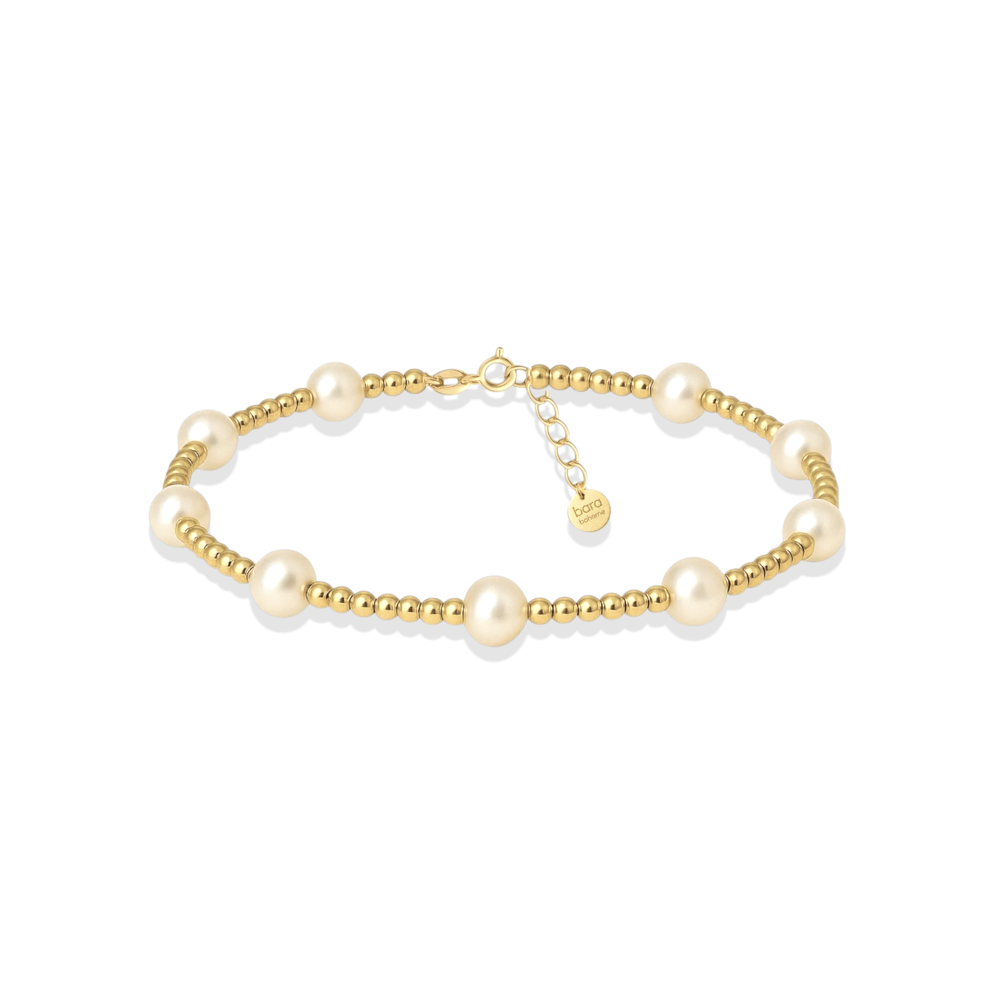 Bara Pearl Beaded Anklet - Bara Boheme