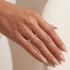 Bara Pearl Beaded Stretchy Ring - Bara Boheme