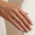 Bara Pearl Beaded Stretchy Ring - Bara Boheme