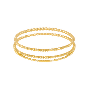 PARIS | Anti-tarnish 14K Gold Filled Balls and Stack Bracelet