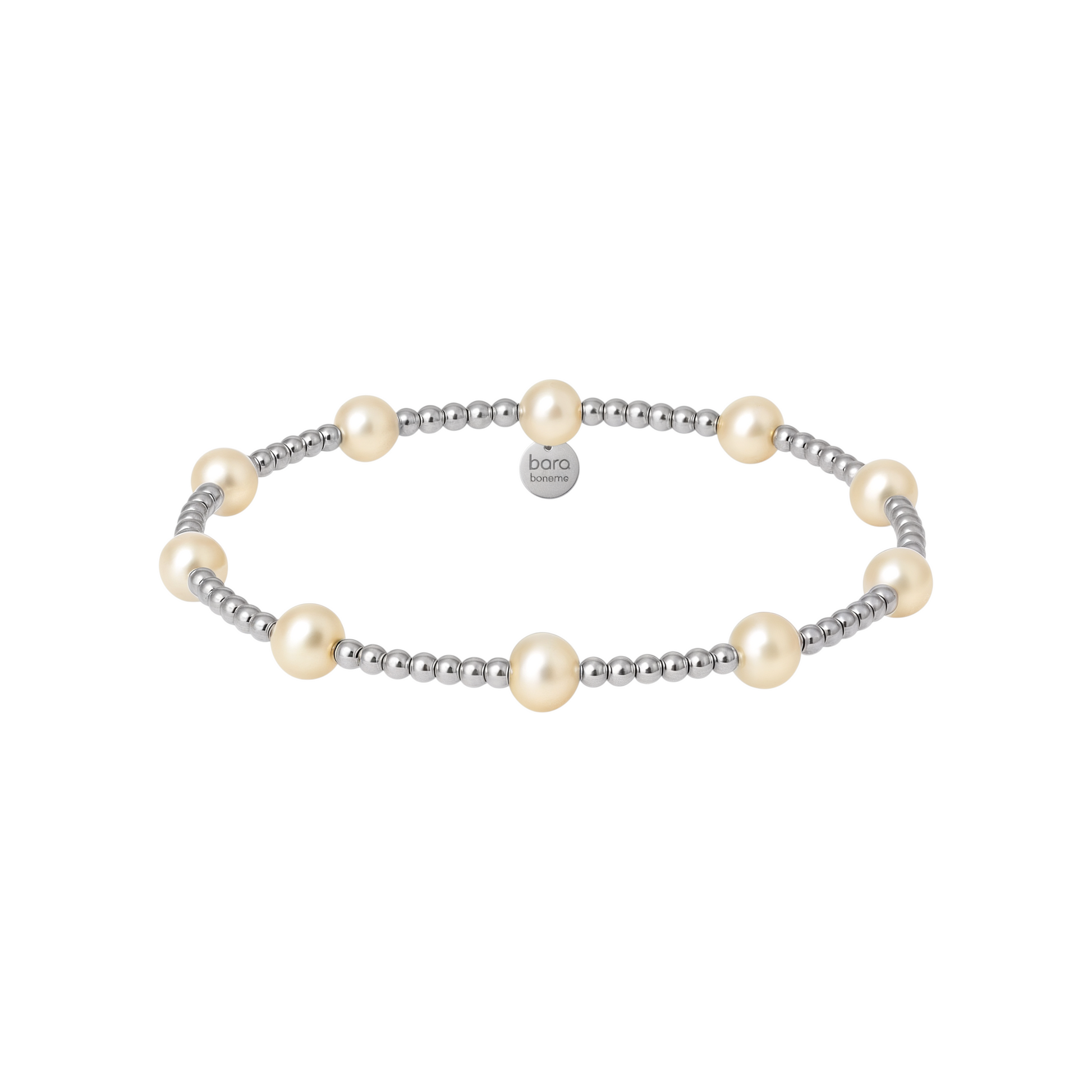 Bara | Gold Filled Beaded Bracelet with Pearls