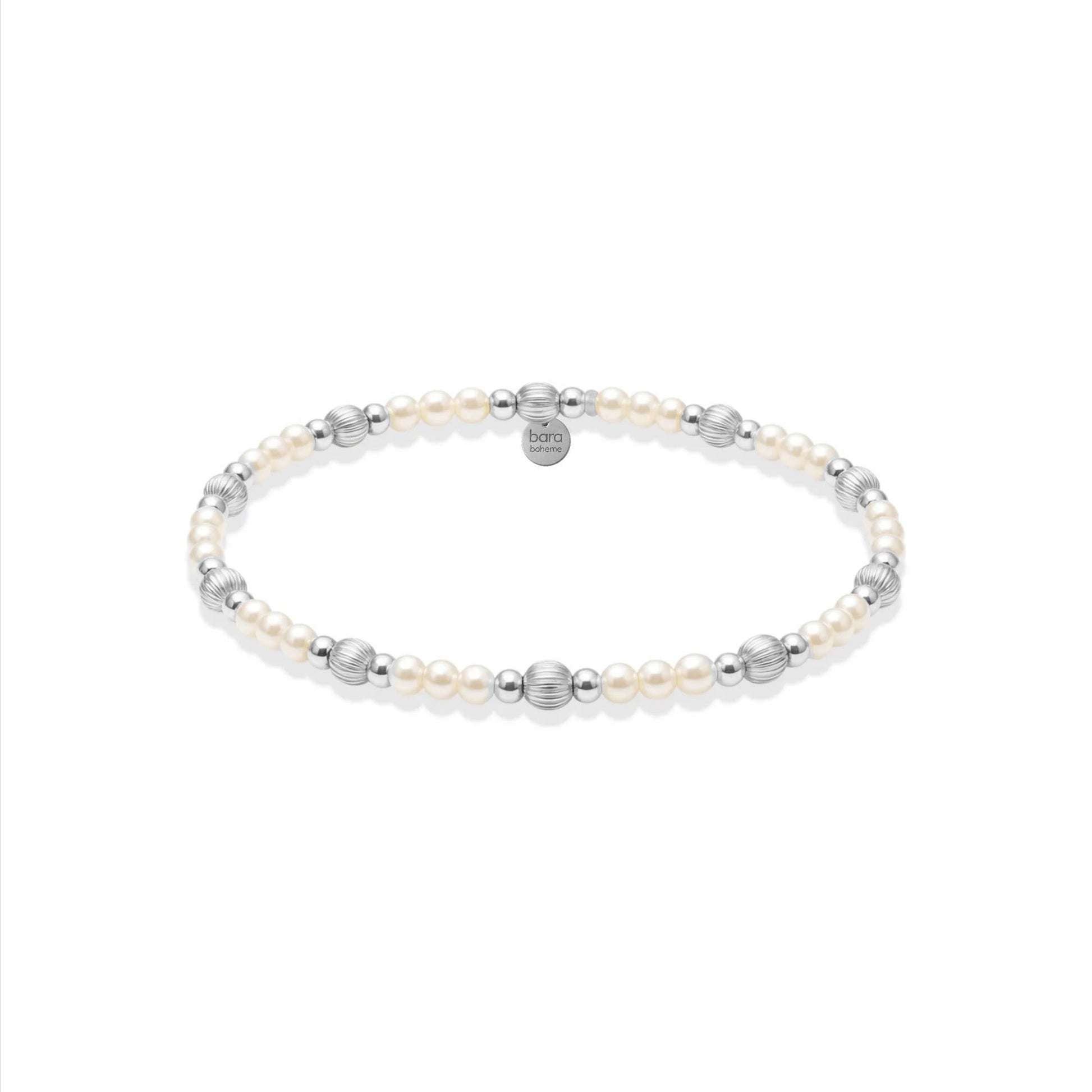 Basel Pearl Beaded Bracelet - Bara Boheme