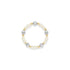 Basel Pearl Beaded Stretchy Ring - Bara Boheme