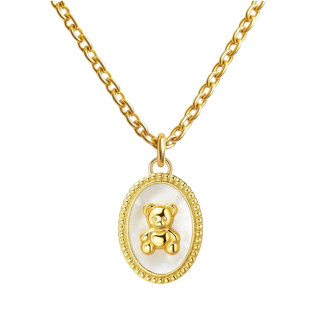 Bear Medallion | Elite Chain Necklace - Bara Boheme
