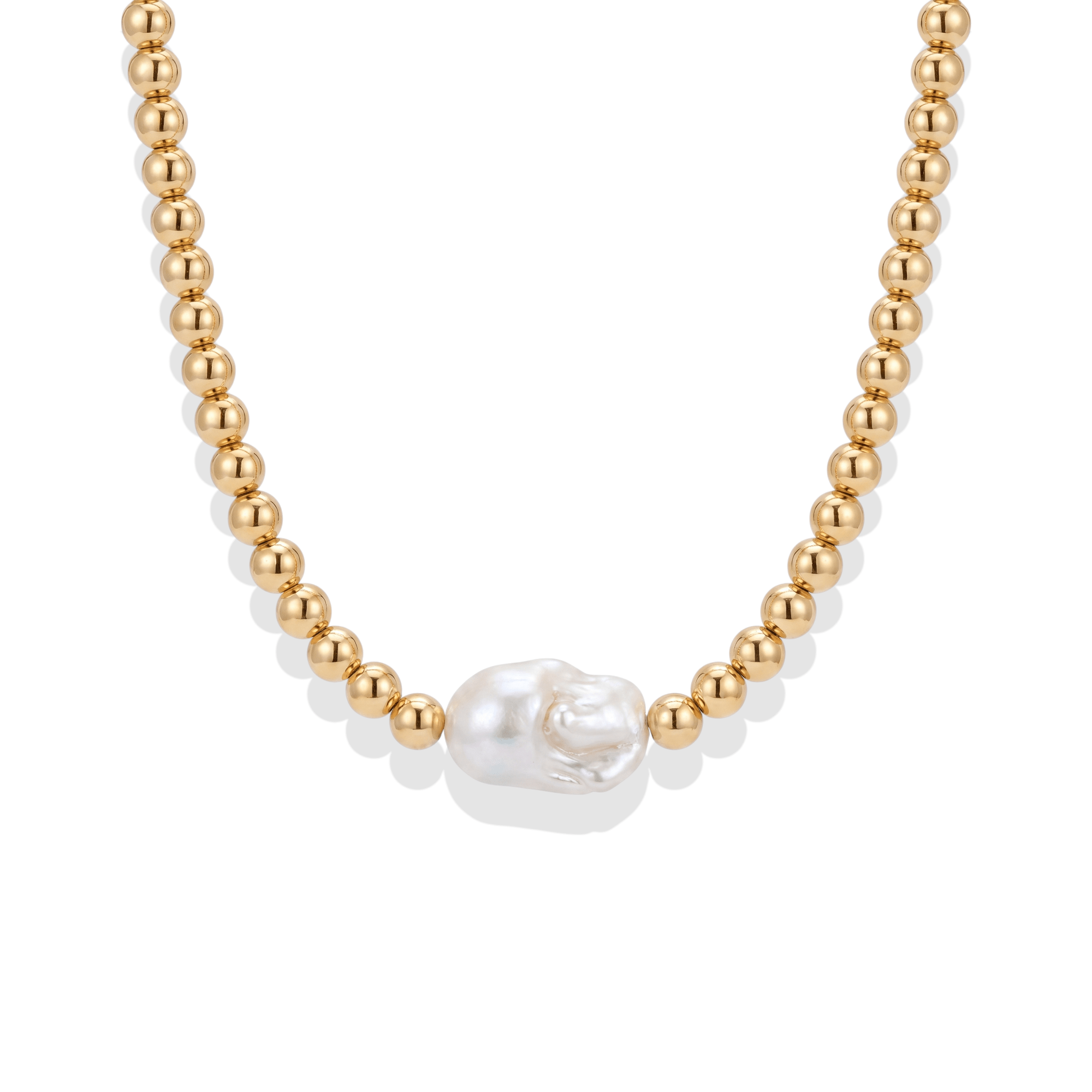 Bellini Pearl Beaded Necklace - Bara Boheme
