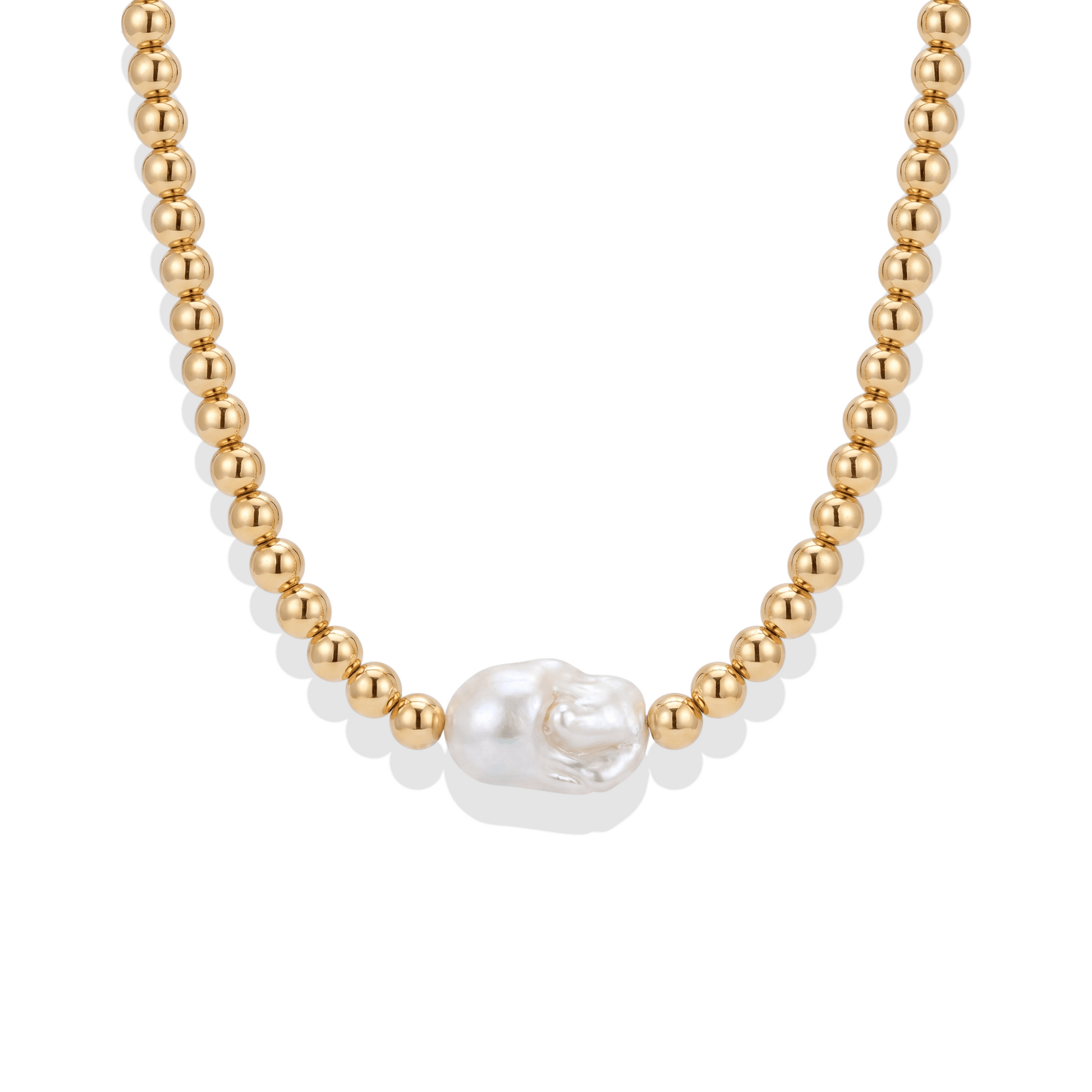 Bellini Pearl Beaded Necklace - Bara Boheme