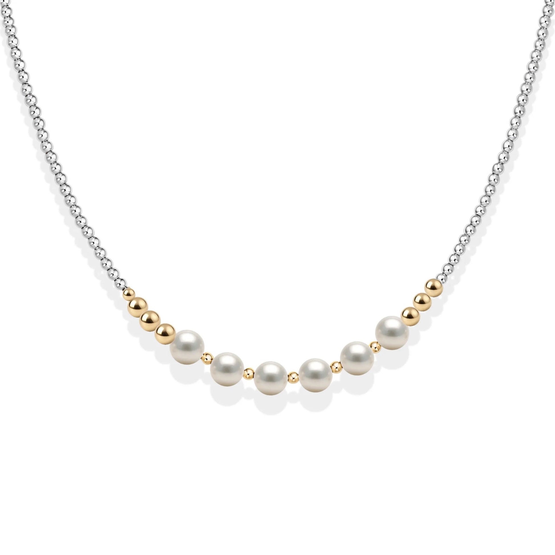 Berkley Pearl Beaded Necklace - Bara Boheme