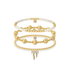 Beverly Hills | Gold Filled Beaded Bracelet Stack - Bara Boheme