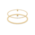 Birthstone Beaded Bracelet Stack – April - Bara Boheme