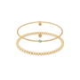 Birthstone Beaded Bracelet Stack – August - Bara Boheme