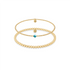 Birthstone Beaded Bracelet Stack – December - Bara Boheme