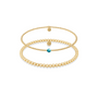Birthstone Beaded Bracelet Stack – December - Bara Boheme