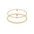 Birthstone Beaded Bracelet Stack – February - Bara Boheme
