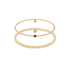 Birthstone Beaded Bracelet Stack – January - Bara Boheme