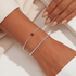 Birthstone Beaded Bracelet Stack – January - Bara Boheme