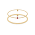 Birthstone Beaded Bracelet Stack – July - Bara Boheme
