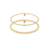 Birthstone Beaded Bracelet Stack – March - Bara Boheme