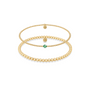 Birthstone Beaded Bracelet Stack – May - Bara Boheme