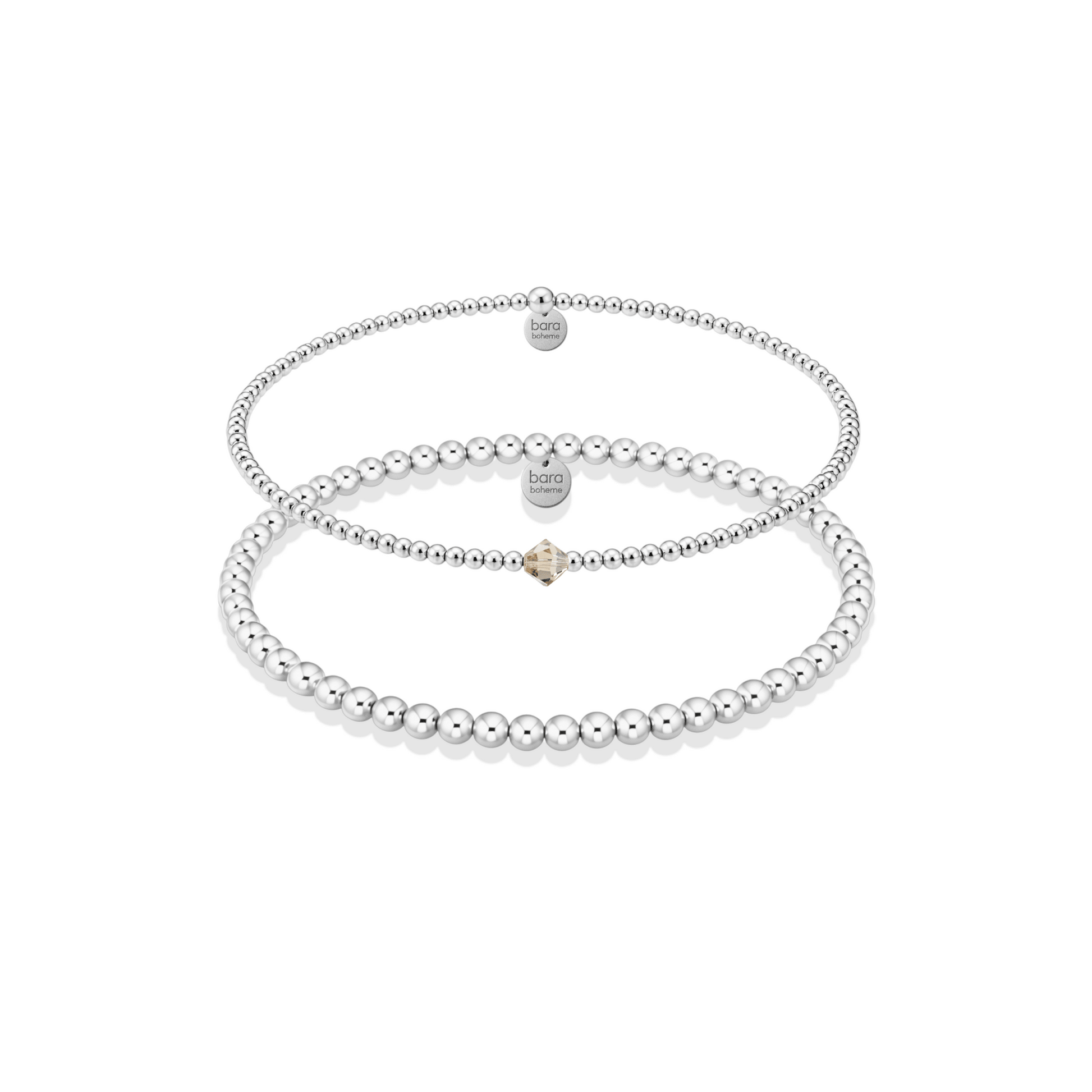 Birthstone Beaded Bracelet Stack – November - Bara Boheme