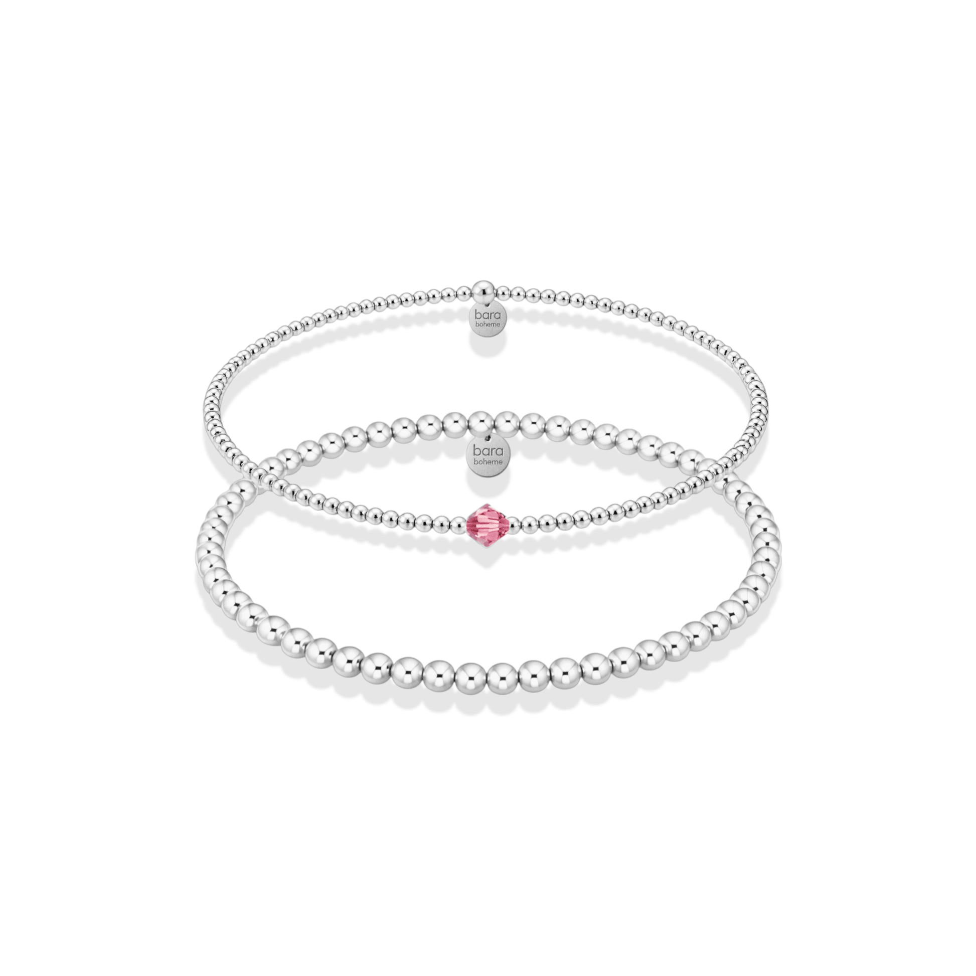 Birthstone Beaded Bracelet Stack – October - Bara Boheme