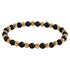 Black Anchor | Beaded Men's Bracelet - Bara Boheme