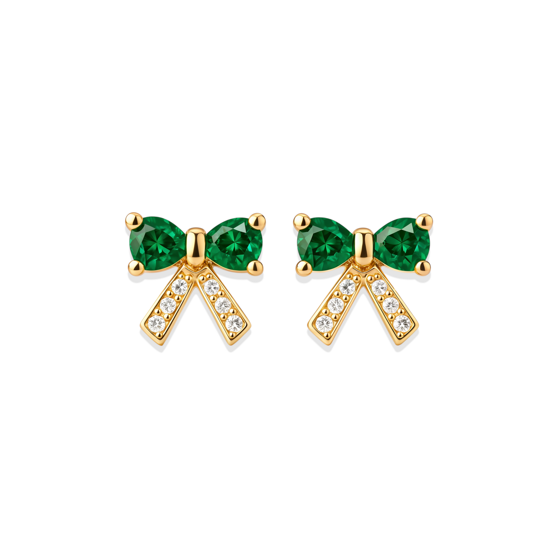 Scarlett | Bow Stud Earrings