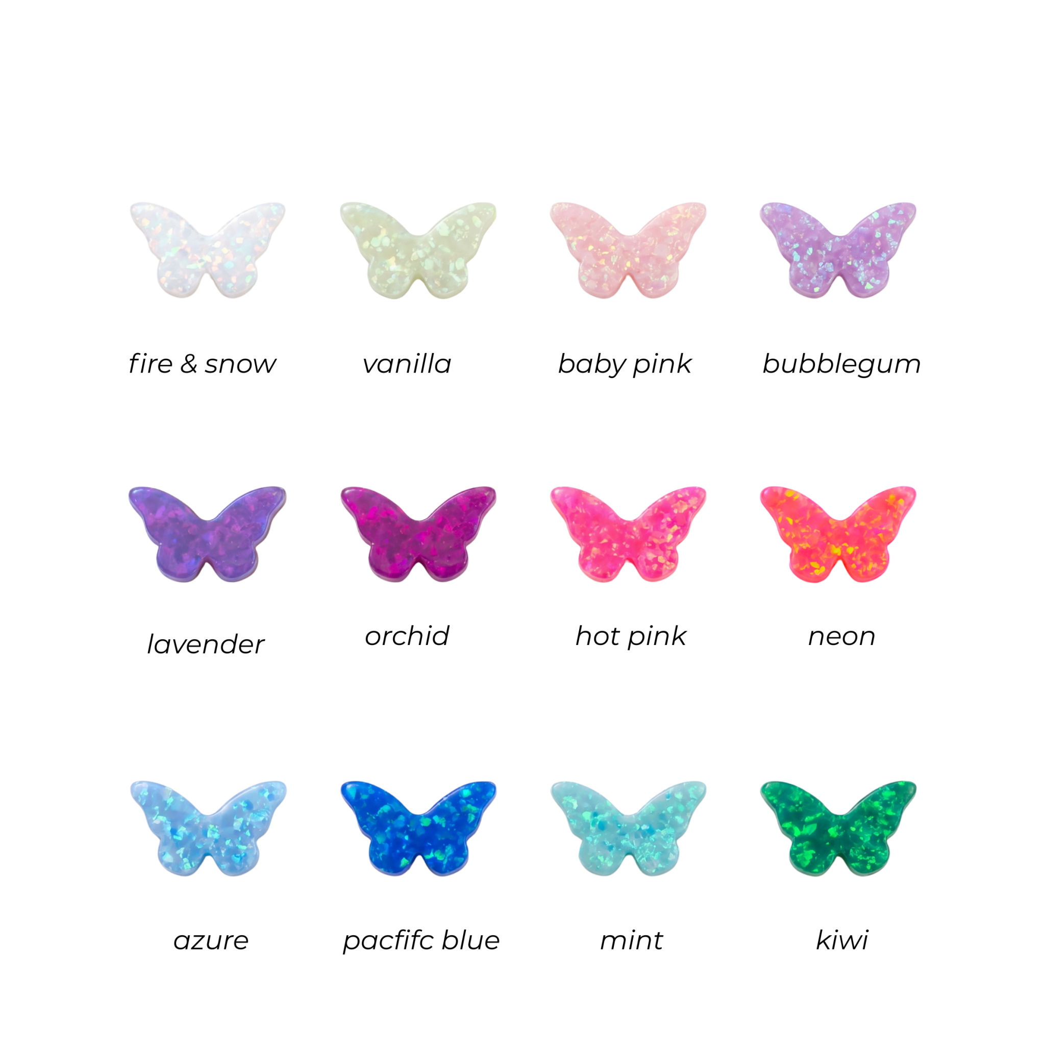 Butterfly | Opal Elite Chain Necklace - Bara Boheme