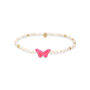 Butterfly Opal | Pearl Beaded Bracelet - Bara Boheme